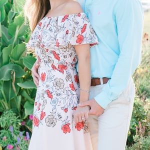 Ivanka Trump off the shoulder dress